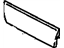 GM 19131410 Lower Cladding, Rear Passenger Side