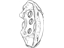 GM 23348198 Caliper, Brakes