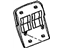 GM 16812976 Panel, Front Seat Back, Driver Side Passenger Side
