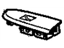 GM 22762752 Switch Bezel, Black, Passenger Side