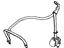 GM 12472695 Lap & Shoulder Belt, Gray, Rear