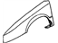GM 20709499 Fender, Front Driver Side