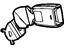 GM 19353637 Buckle, Rear Driver Side