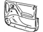 GM 90433498 Door Trim Panel, Black