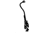 GM 19353985 ABS Sensor, Front Passenger Side