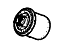 GM 13311920 Axle Beam Bushing, Rear