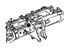 GM 12102490 Connector, Chassis Electrical, Gray