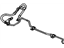 GM 22163167 Flex Hose, Rear