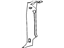 GM 15923941 Lock Pillar Trim, Titanium, Driver Side