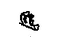 GM 88898359 Track Cover, Gray, Rear Passenger Side