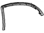 GM 25737572 Door Weatherstrip Retainer, Rear Upper Passenger Side