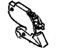 GM 16608186 Lock, Rear Passenger Side