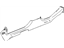 GM 22870182 Sill Trim, Black, Front Passenger Side