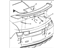 GM 22814776 Spoiler Package, Rear Compartment, Yellow