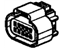 GM 12047842 Connector, Chassis Electrical, Black