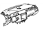 GM 89045028 Instrument Panel, Black