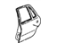 GM 20739384 Outer Panel, Passenger Side