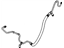 GM 25936850 Power Steering Pressure Hose
