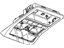 GM 20793379 Lamp, Courtesy / Dome / Reading Lamp