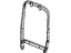 GM 12531234 Seat Back Frame, Front