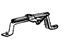 GM 15991498 Riser, Seat, Gray, Inner Driver Side