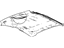 GM 15234497 Panel, Roof Headlining, Opel Gray