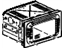 GM 15800001 Radio, Radio Receiver