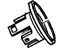 GM 25686612 Ignition Switch Bezel