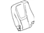 GM 22853635 Seat Back Cover, Black, Rear Driver Side