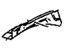GM 13237569 Rail Reinforcement, Driver Side