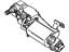 GM 22138775 Wiper Motor, Rear
