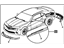 GM 22986827 Trim Package, Front Fender And Body Side