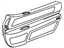 GM 20729228 Panel, Front Door Trim, Red Flame