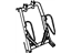 GM 19151239 Seat Back Frame, Front Passenger Side