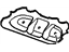 GM 20791939 Button, Titanium