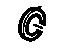 GM 96057745 Bearing Seal