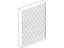 GM 84984665 Filter, Air Distributor, Passenger Side