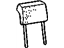 GM 19206598 Pad, Rear Seat Head Restraint