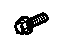 GM 11561828 Impact Bar Bolt, Front