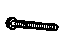 GM 88941262 Bolt, At5 - Rear Center Folding Seat
