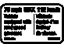 GM 15145934 Label, Emissions And Cautions