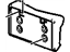 GM 23147554 Bracket, License Plate