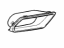 GM 23231698 Shield, Exhaust Muffler - Tail Pipe, Black