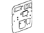 GM 15196394 Deflector, Door Trim/Access, Inner