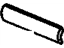GM 88891628 Molding Kit, Rear Side Door