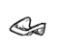 GM 23227385 Bezel, Folding Rear Seat