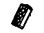 GM 25761217 Clip, Early Fuel Evaporation, Front