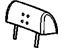 GM 15833505 Headrest, Rear