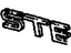 GM 10230992 Nameplate, Front