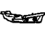 GM 15294506 Gutter, Rear Passenger Side